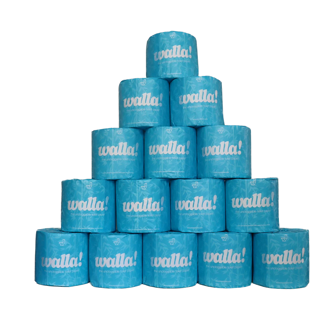 Walla Uncloggable Bamboo Toilet Paper